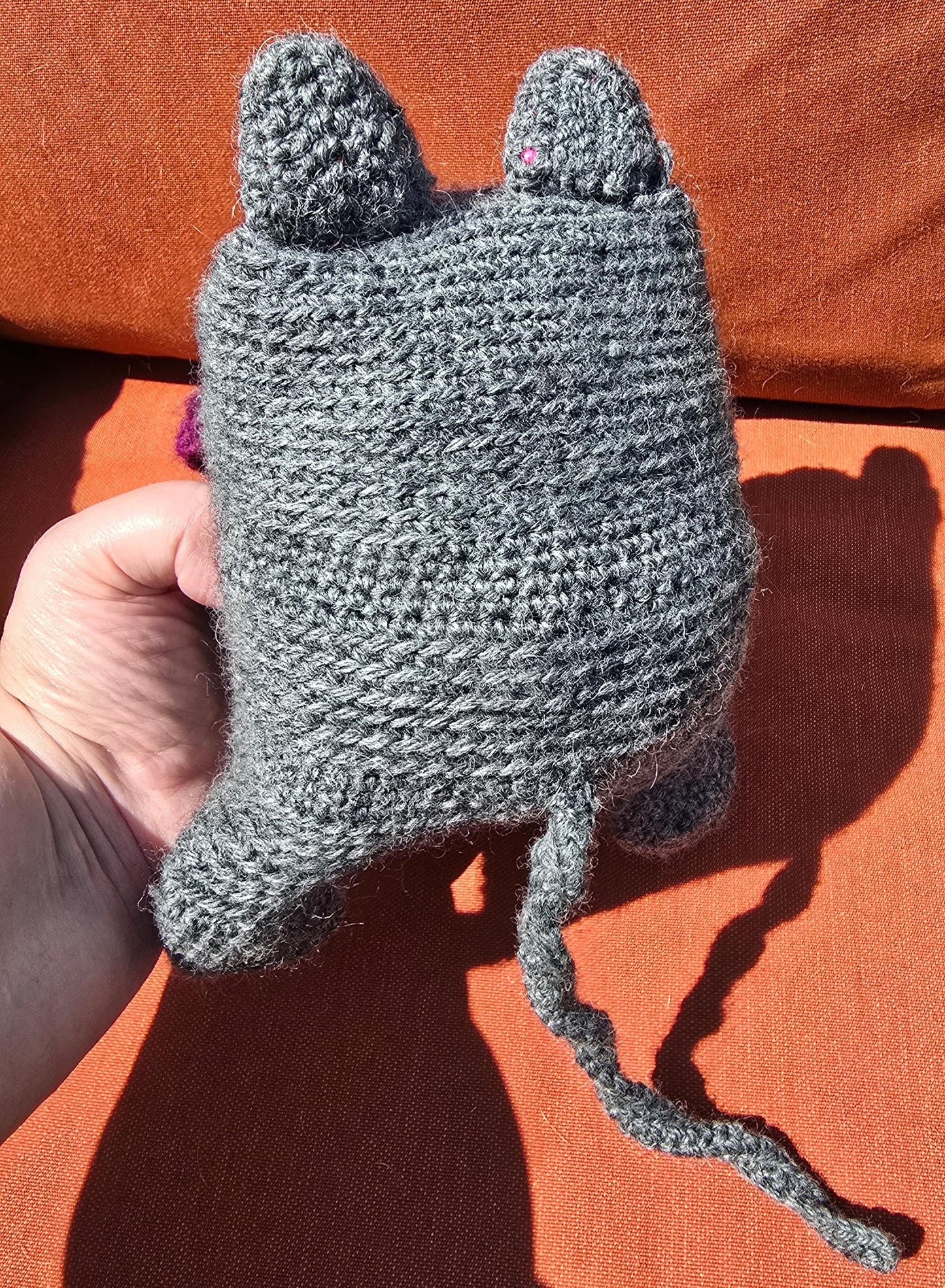 Rainbow Barf Cat Scarf (Made to order)